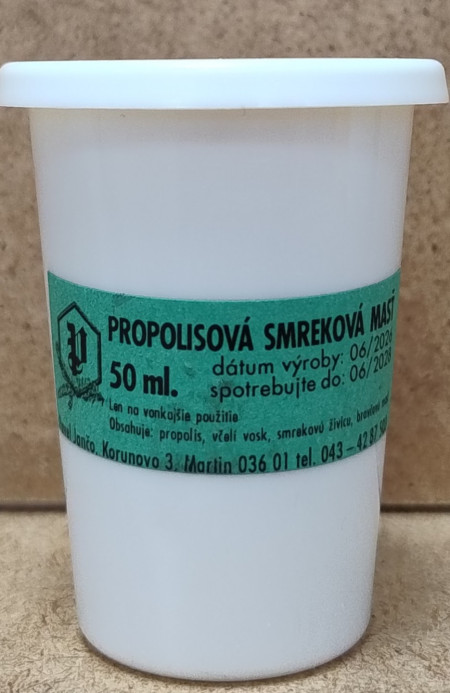 Propolisová smreková masť 50 ml